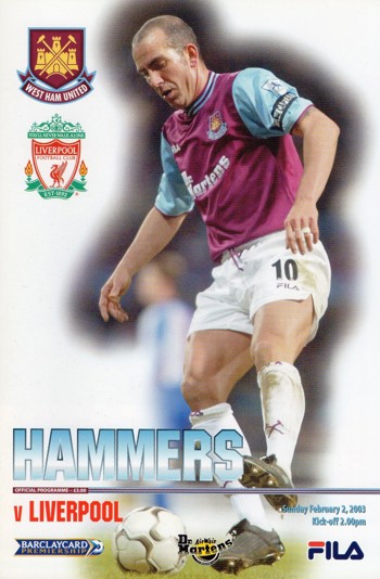 Match programme